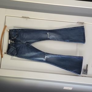 Urban Heritage high rise flare jeans!